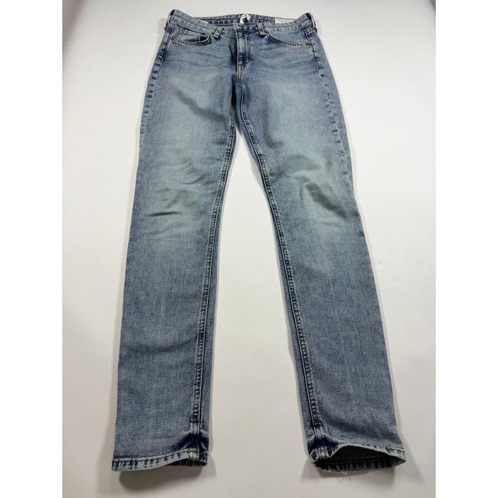 Rag & Bone Womenโs Cate Mid-Rise Skinny Jeans โ Size 27 โ Straigt Leg - Picture 3 of 14